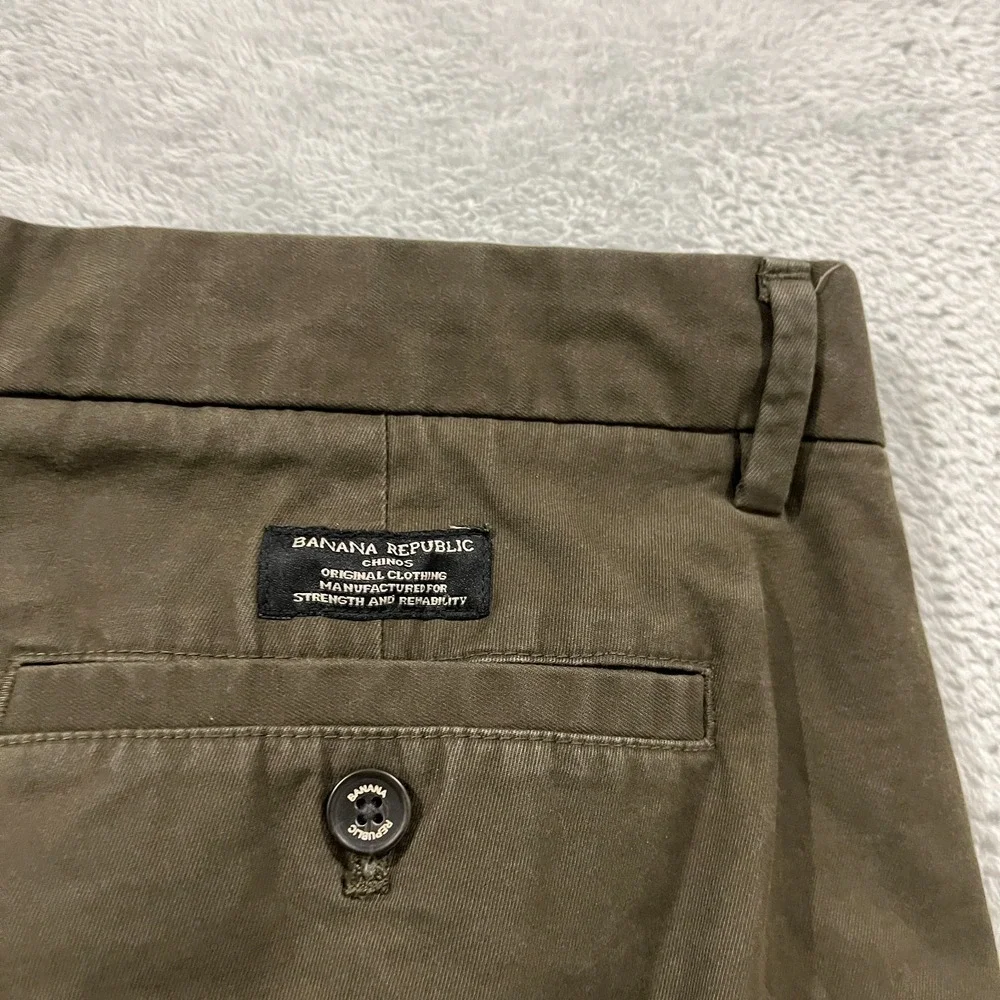 Banana Republic Pants Mens 33x28* Mason Chino Preppy Academia Office Work‎